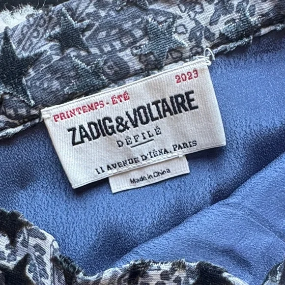 Zadig & Voltaire Black “Wrap” Pencil Skirt - Picture 3 of 3